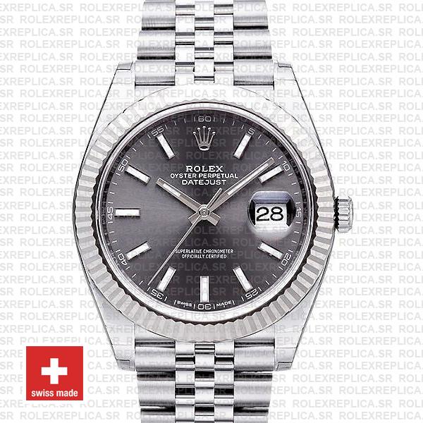 datejust grey dial